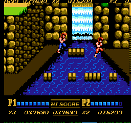 Double Dragon 2 на Nes: Туториал - Меню и спецприемы (и обычные)