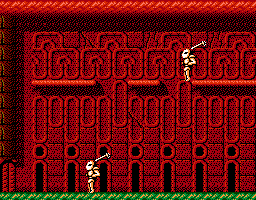 Faxanadu sur Nes : le plan du dernier palais des brumes (tour de Mist)