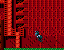 Faxanadu sur Nes : le plan du dernier palais des brumes (tour de Mist)