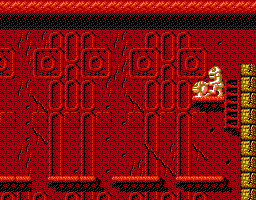 Faxanadu sur Nes : le plan du dernier palais des brumes (tour de Mist)