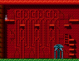 Faxanadu sur Nes : le plan du premier palais des brumes