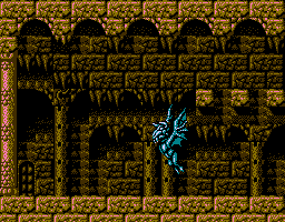 Faxanadu sur Nes : le plan du mini palais de la bague de rubis