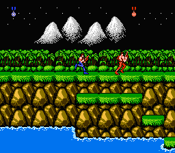 Le test de Probotector (contra) sur Nes