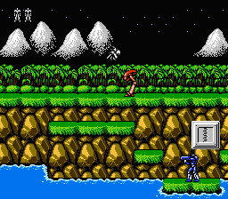 Le test de Probotector (contra) sur Nes