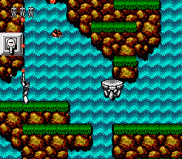 Le test de Probotector (contra) sur Nes