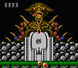Le test de Probotector (contra) sur Nes