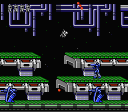 Le test de Probotector (contra) sur Nes