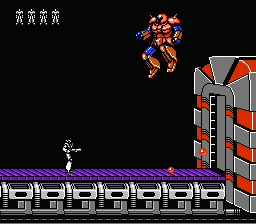 Le test de Probotector (contra) sur Nes