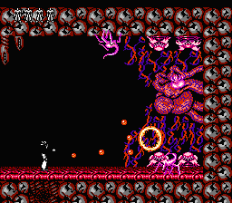 Le test de Probotector (contra) sur Nes