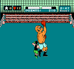 Mike Tyson's Punch-Out : World Circuit - match 3 : Bald Bull Mike Tyson's Punch-Out : World Circuit - match 3 : Bald Bull