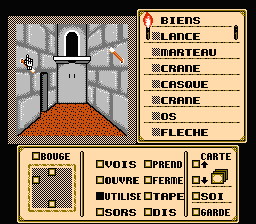 Shadowgate sur nes : Première partie de la solution complète Shadowgate sur nes : Première partie de la solution complète