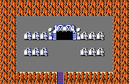The legend of Zelda - Plan (carte) du monde extérieur (Overworld) de la Quête 2