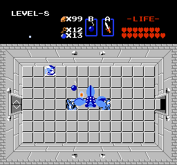 Zelda 1 - Solution du donjon 8 de la quête 1 : Le Lion (Zelda I Nes mini) Zelda 1 - Solution du donjon 8 de la quête 1 : Le Lion (Zelda I Nes mini)