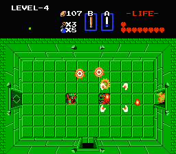 Zelda 1 - Solution du donjon 4 de la quête 2 : Le D (Zelda I Nes mini) Zelda 1 - Solution du donjon 4 de la quête 2 : Le D (Zelda I Nes mini)