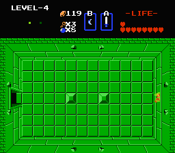 Zelda 1 - Solution du donjon 4 de la quête 2 : Le D (Zelda I Nes mini) Zelda 1 - Solution du donjon 4 de la quête 2 : Le D (Zelda I Nes mini)