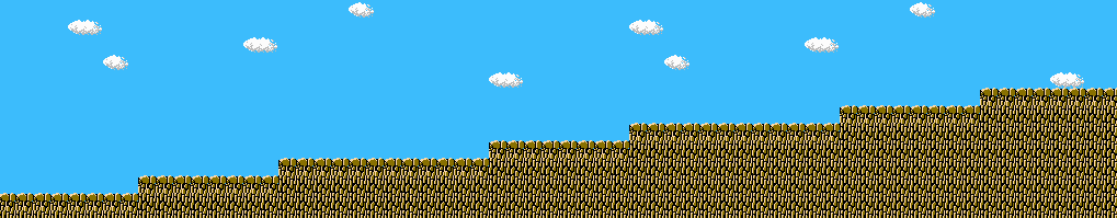 Les plans du monde Zelda 2 - The adventure of Link sur Nes : la carte de l'île du labyrinthe du Nord Est d'Hyrule