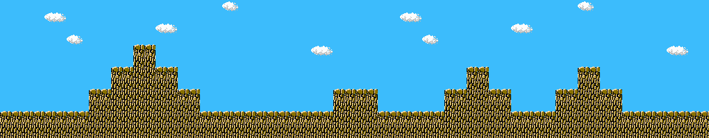 Les plans du monde Zelda 2 - The adventure of Link sur Nes : la carte de l'île du labyrinthe du Nord Est d'Hyrule
