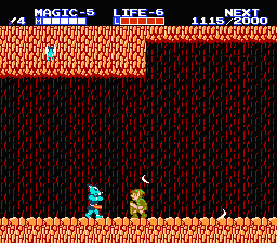Soluce de Zelda II - The Adventure of Link (Zelda 2) sur Nes : labyrinthe de la montagne de la mort Soluce de Zelda II - The Adventure of Link (Zelda 2) sur Nes : labyrinthe de la montagne de la mort