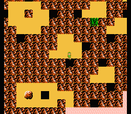 Soluce de Zelda II - The Adventure of Link (Zelda 2) sur Nes : labyrinthe de la montagne de la mort Soluce de Zelda II - The Adventure of Link (Zelda 2) sur Nes : labyrinthe de la montagne de la mort