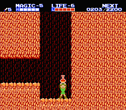 Soluce de Zelda II - The Adventure of Link (Zelda 2) sur Nes : labyrinthe de la montagne de la mort Soluce de Zelda II - The Adventure of Link (Zelda 2) sur Nes : labyrinthe de la montagne de la mort