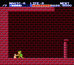 Soluce de Zelda II - The Adventure of Link (Zelda 2) sur Nes (Nintendo Entertainment System) : Donjon 6 - le palais des 3 yeux de pierre Soluce de Zelda II - The Adventure of Link (Zelda 2) sur Nes (Nintendo Entertainment System) : Donjon 6 - le palais des 3 yeux de pierre