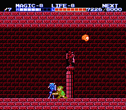 Soluce de Zelda II - The Adventure of Link (Zelda 2) sur Nes (Nintendo Entertainment System) : Donjon 6 - le palais des 3 yeux de pierre Soluce de Zelda II - The Adventure of Link (Zelda 2) sur Nes (Nintendo Entertainment System) : Donjon 6 - le palais des 3 yeux de pierre