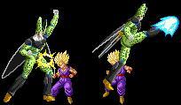 Dragon Ball Z 2 - La légende Saien auf Snes: Cells Spezialtechniken