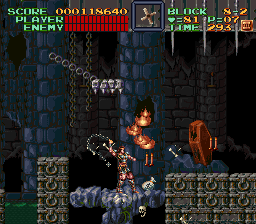 Différences entre Super Castlevania IV (Eur et Us) et Akumajo Dracula Différences entre Super Castlevania IV (Eur et Us) et Akumajo Dracula
