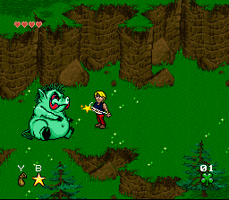 Young Merlin sur Super nes : Soluce, partie 1