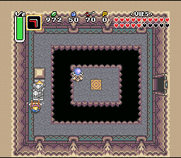 Link inizia a vedere le stelle. Soluce de Zelda 3 a Link to the Past sur Super Nes : La Torre di Ganon (gba, Snes, super nintendo)
